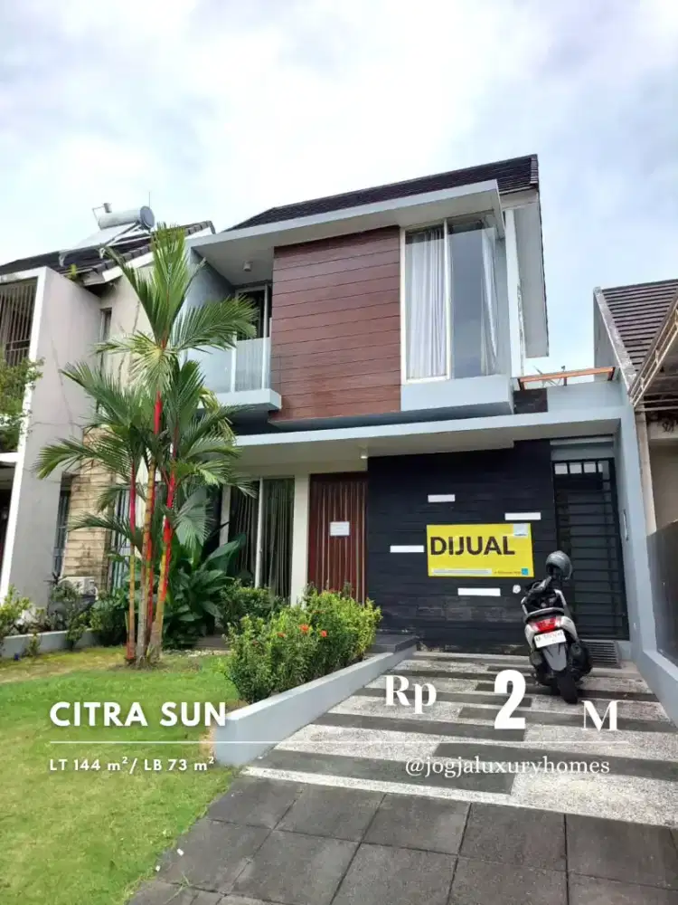 Dijual Rumah Istimewa di Lingkungan Premium Citra Sun Garden