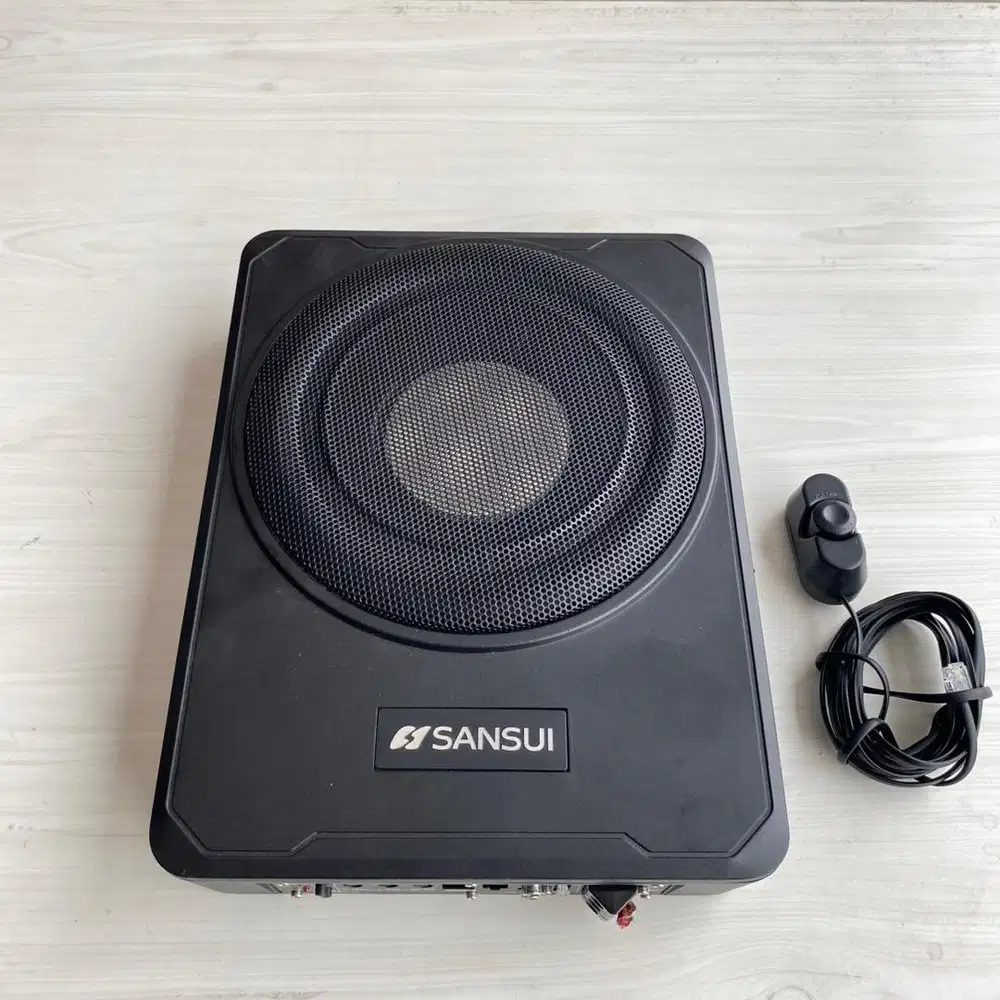 Sansui SE-1000SL Subwoofer Kolong Aktif Slim + Remote