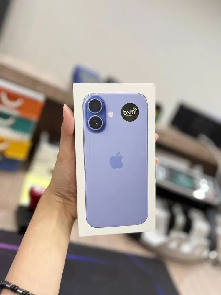 IPHONE 17 256 BLUE NEW RESMI INDO