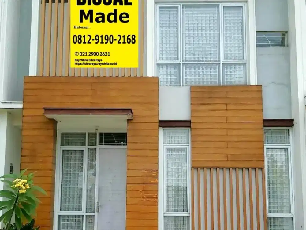 Dijual Rumah 2 Lantai di Garden Ville Citra Raya Panongan Tangerang Banten