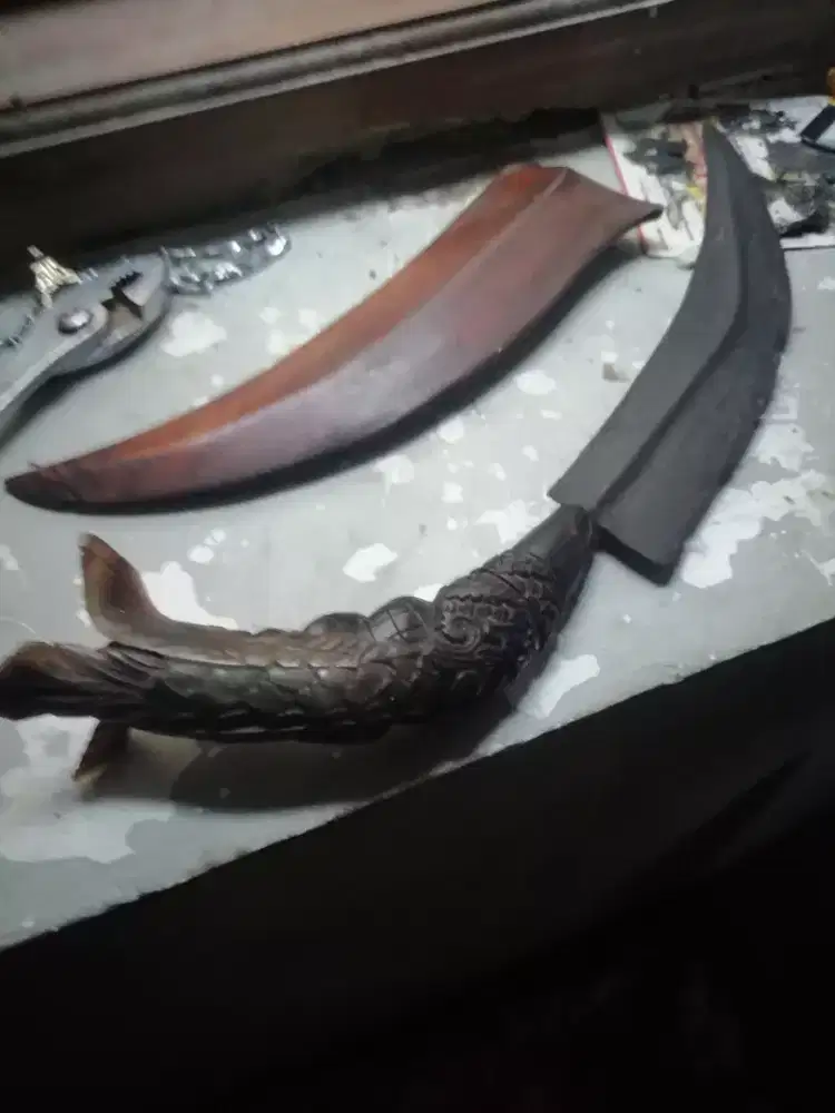 Dijual pusaka sepuh ukir tanduk