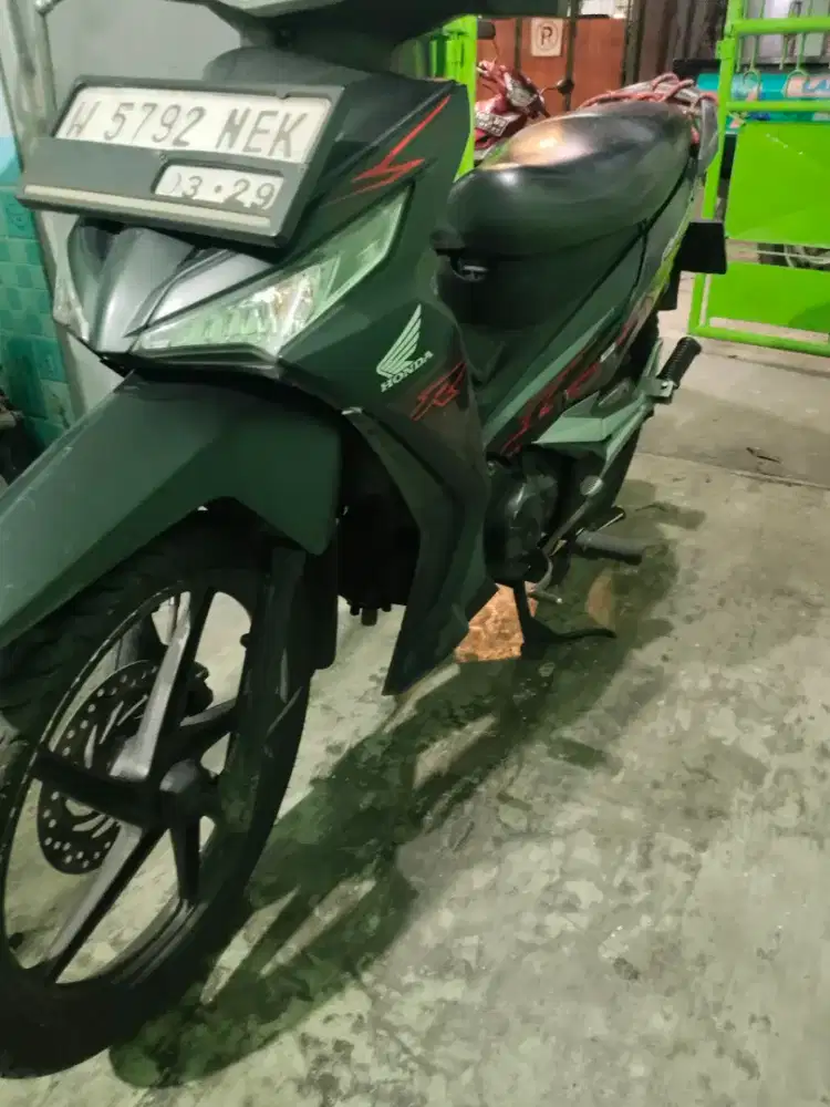 Motor Honda Supra X th 2019 dobel cakram injection