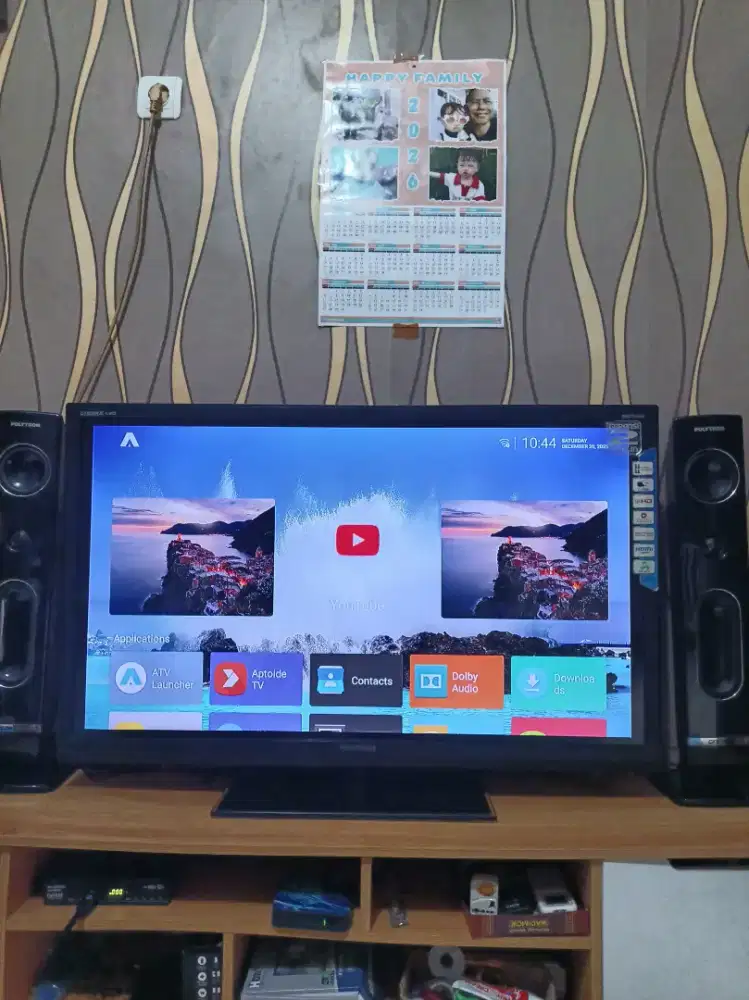 Tv led Polytron cinemax 40 in