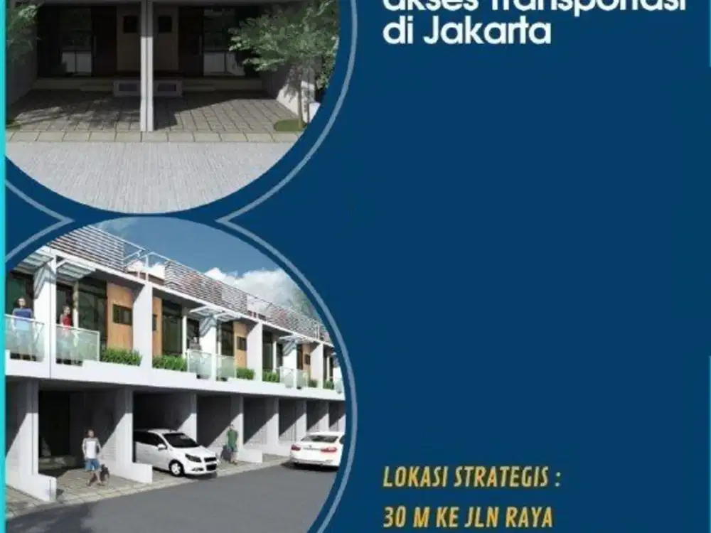 Rumah Cluster Dijual Dekat LRT Ciracas – Jalan Kaki ke Jalan Raya, Dekat Tol JORR & Terminal Kampung Rambutan