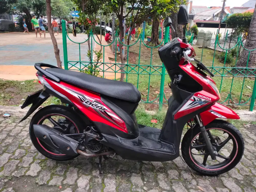 HONDA BEAT FI ISS stater halus 2015 Pajak panjang/B.dki