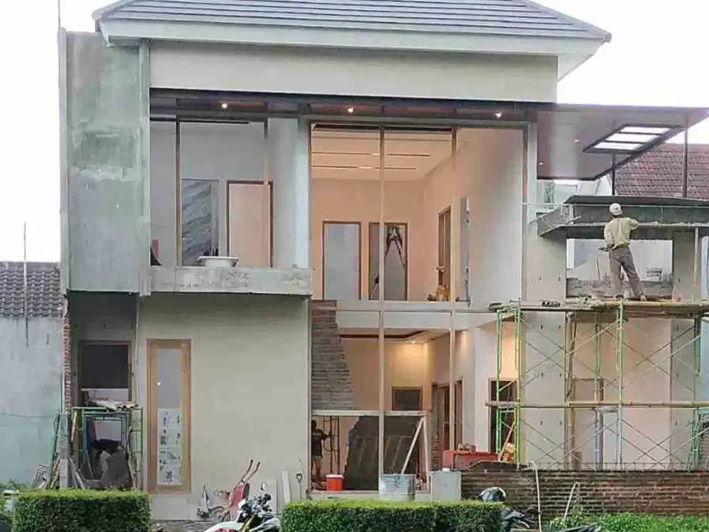 Rumah Baru 2 Lantai Lokasi Nyaman Araya Golf Dekat Taman