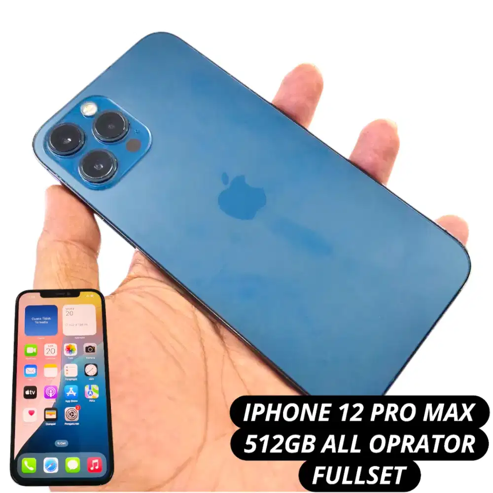 IPHONE 12 PRO MAX 512GB ALL OPRATOR FULLSET