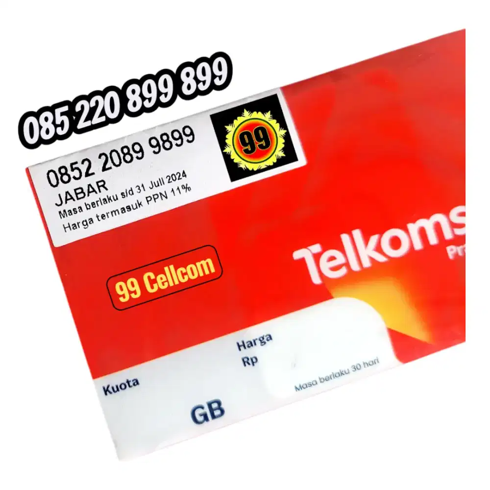 Nomor Cantik Telkomsel 899 899