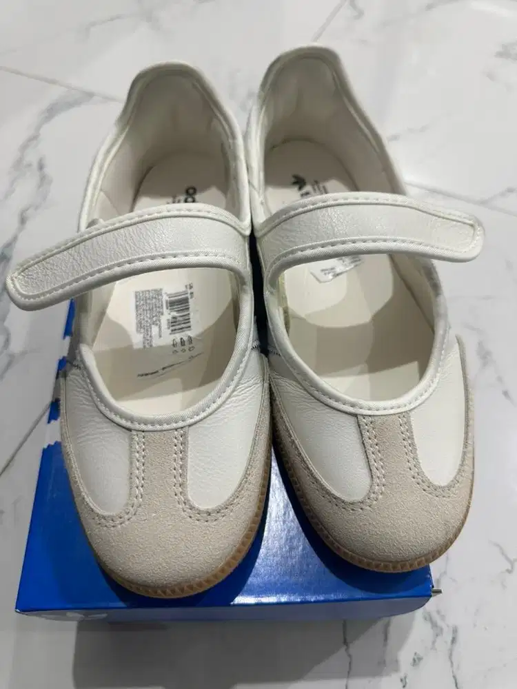 Sepatu adidas samba mary jane blue