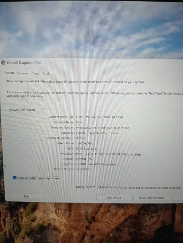 Jual Laptop Lenovo Thinkpad E14 Gen 6