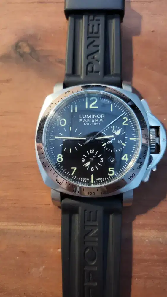 Jam Tangan Pria Luminor Panerai Daylight Serie 40MM 100% Works Well