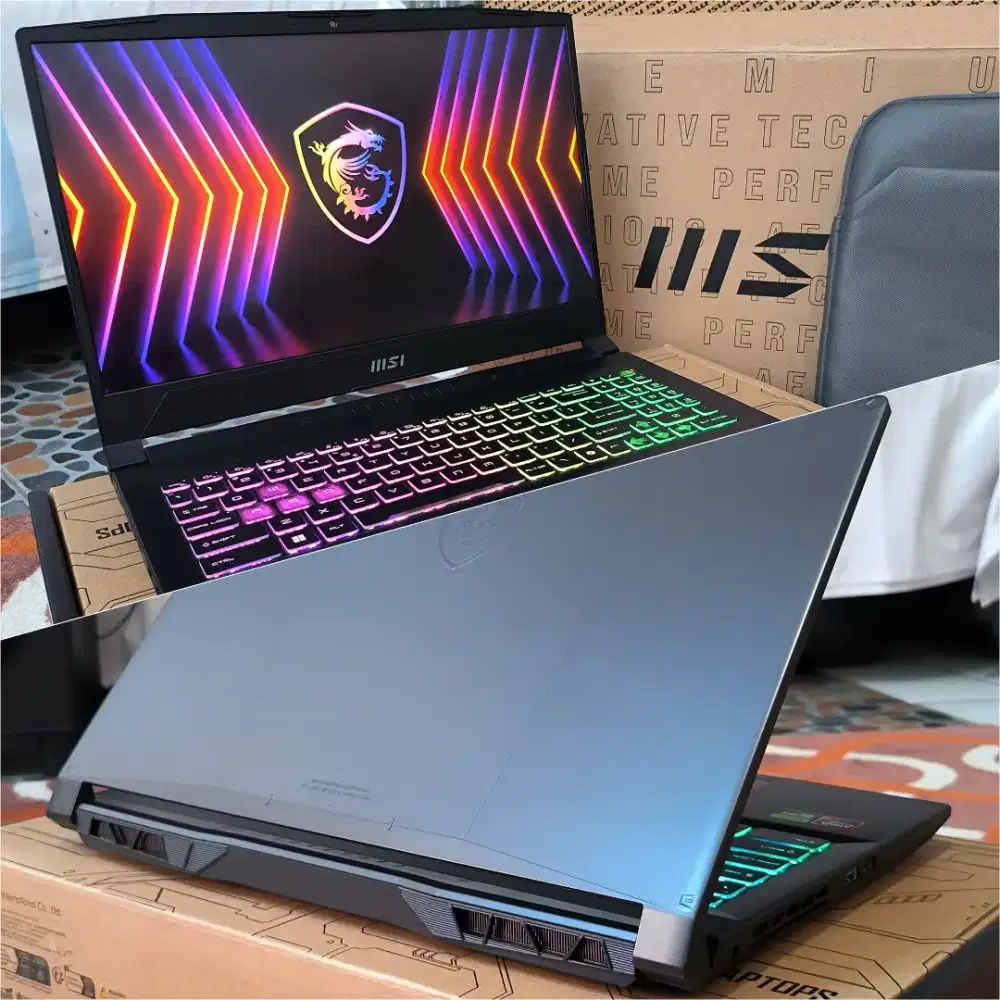 Msi Katana 15 Ai Ryzen 7 8845hs Rtx 4060 laptop gaming kerja desain