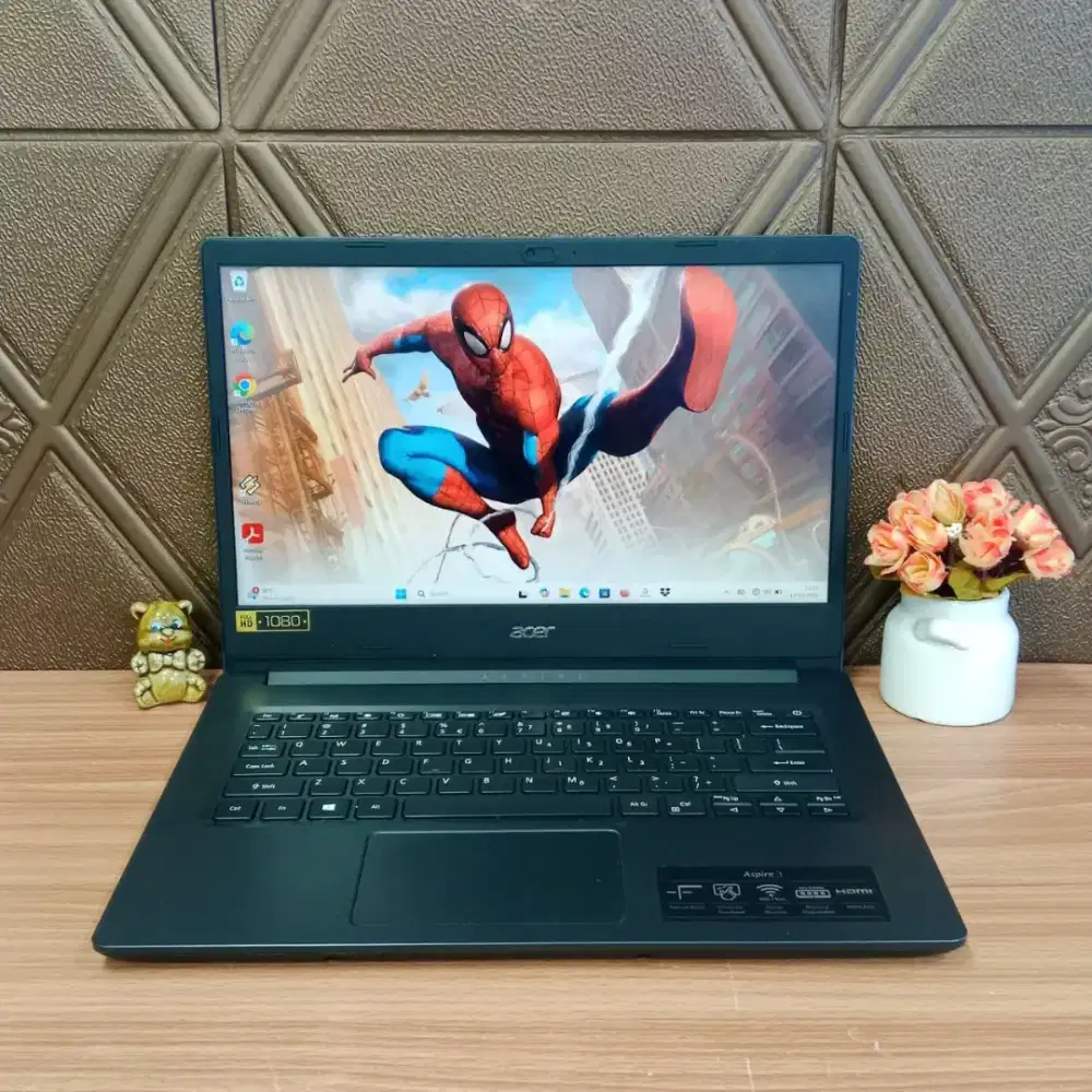 LAPTOP ACER SLIM ASPIRE 3 A314 RAM8GB SSD256GB 14INCH BERGARANSI