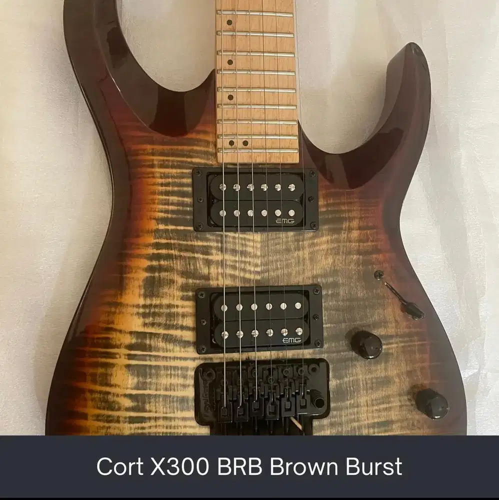 Cort X300 BRB Brown Burst