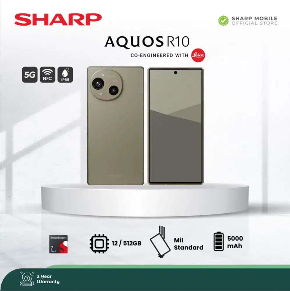 Pre-order Sharp Aquos R10 Trench Beige 12+12/512GB