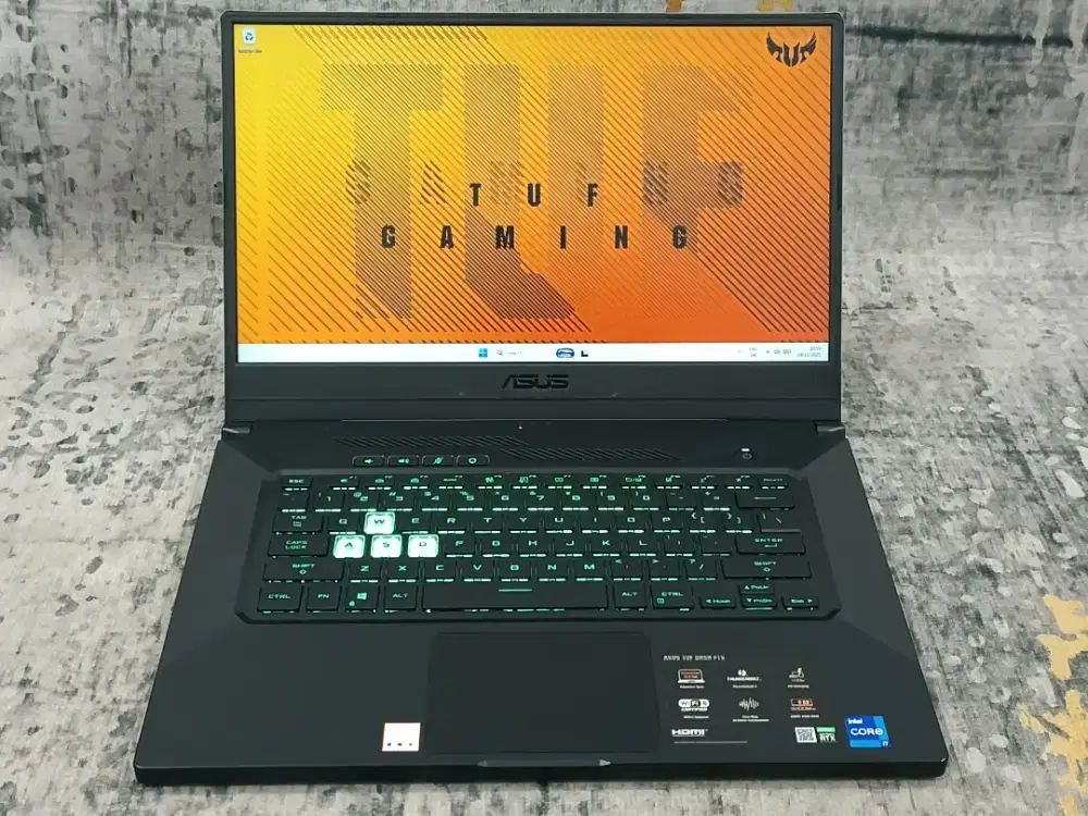 Asus TUF Dash F15 Core i7-11370H 8GB 512GB RTX 3050 4GB FHD Like New