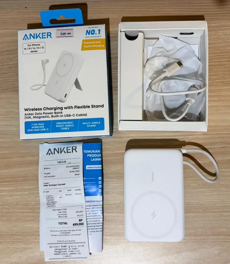 Power Bank ANKER (Baru Buka) dari Box