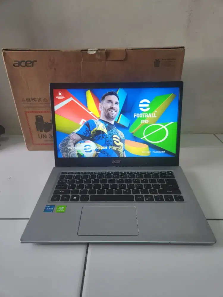 Laptop keren slim ringan intel gen 11 dual vga nvidia 8/512 th 2023