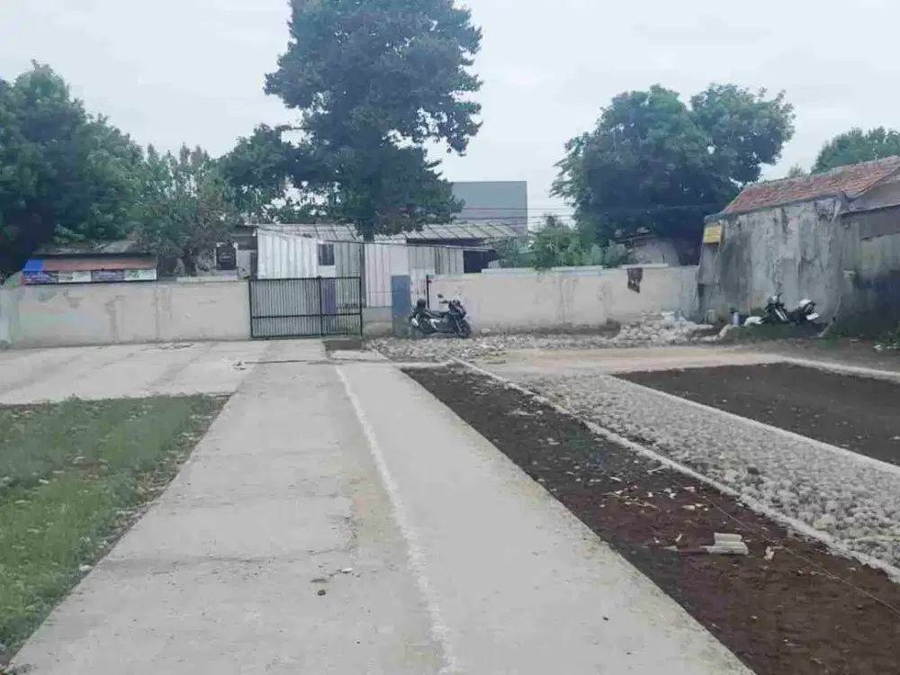Dijual Tanah Siap Bangun Lokasi Pinggir Jalan, Akses 2 Mobil Dan Berada Di Perbatasan Tangsel Pondok Cabe dan Sawangan.