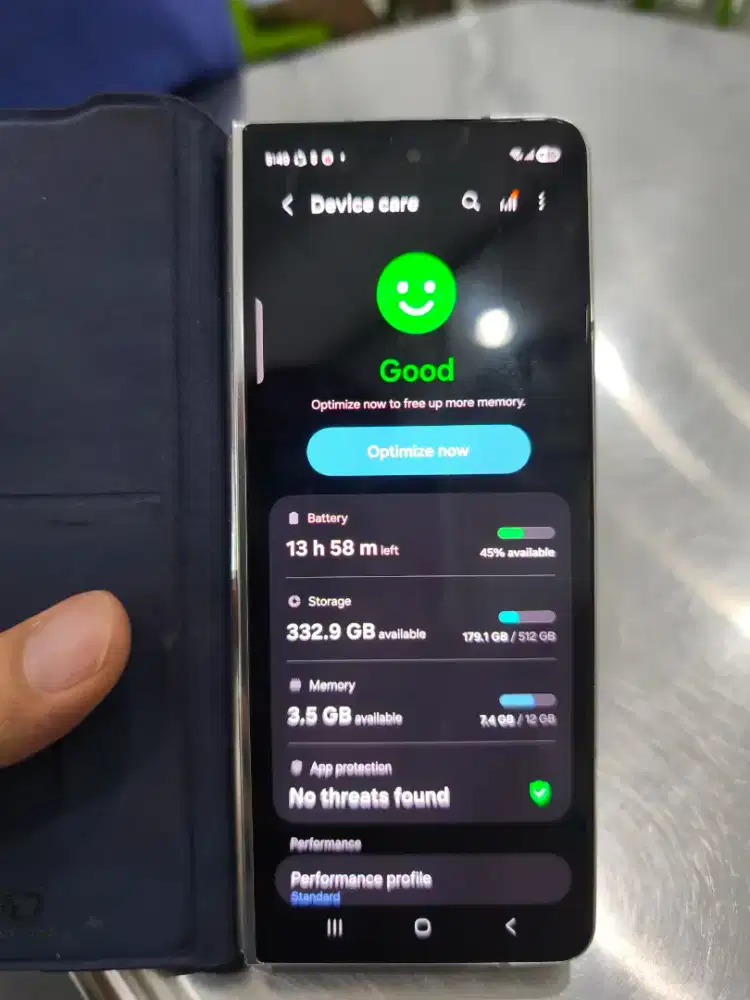Jual samsung Z fold5 512GB mulus