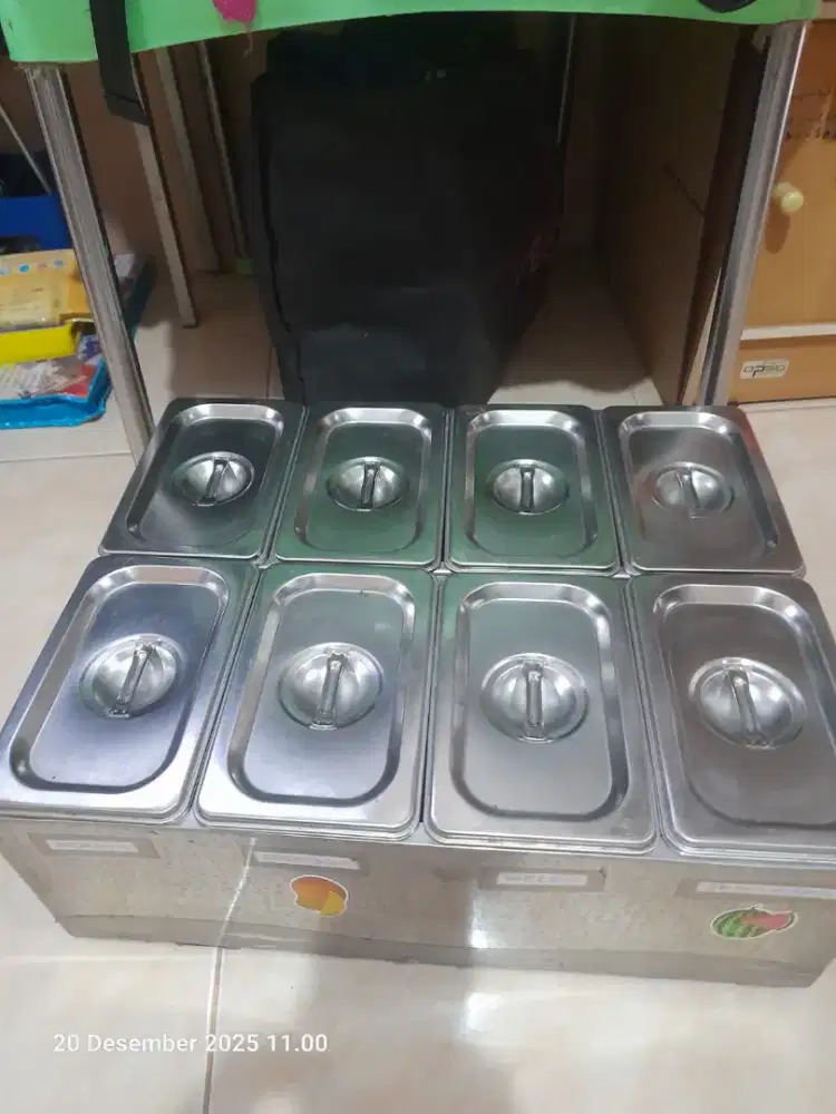 Di jual salad bar stenlis
