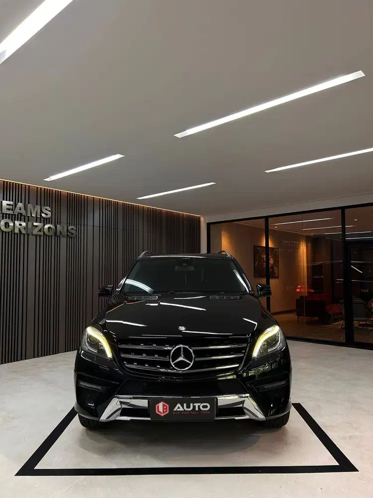 Mercedes Benz ML400 AT 2015 Hitam Mercy Km67rb AD1015YS Nik 2014