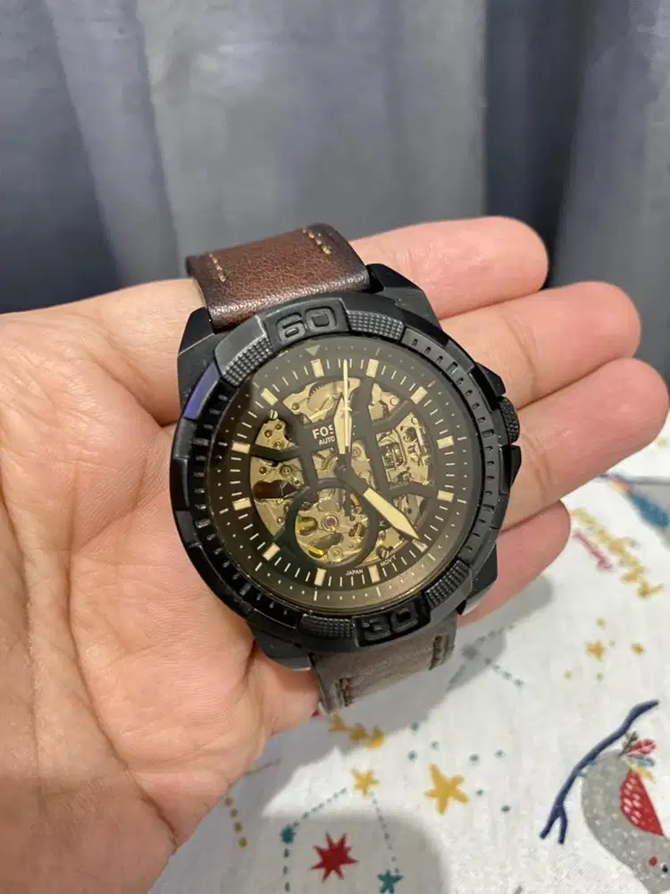 Fossil Bronson ME3219 Automatic Skeleton