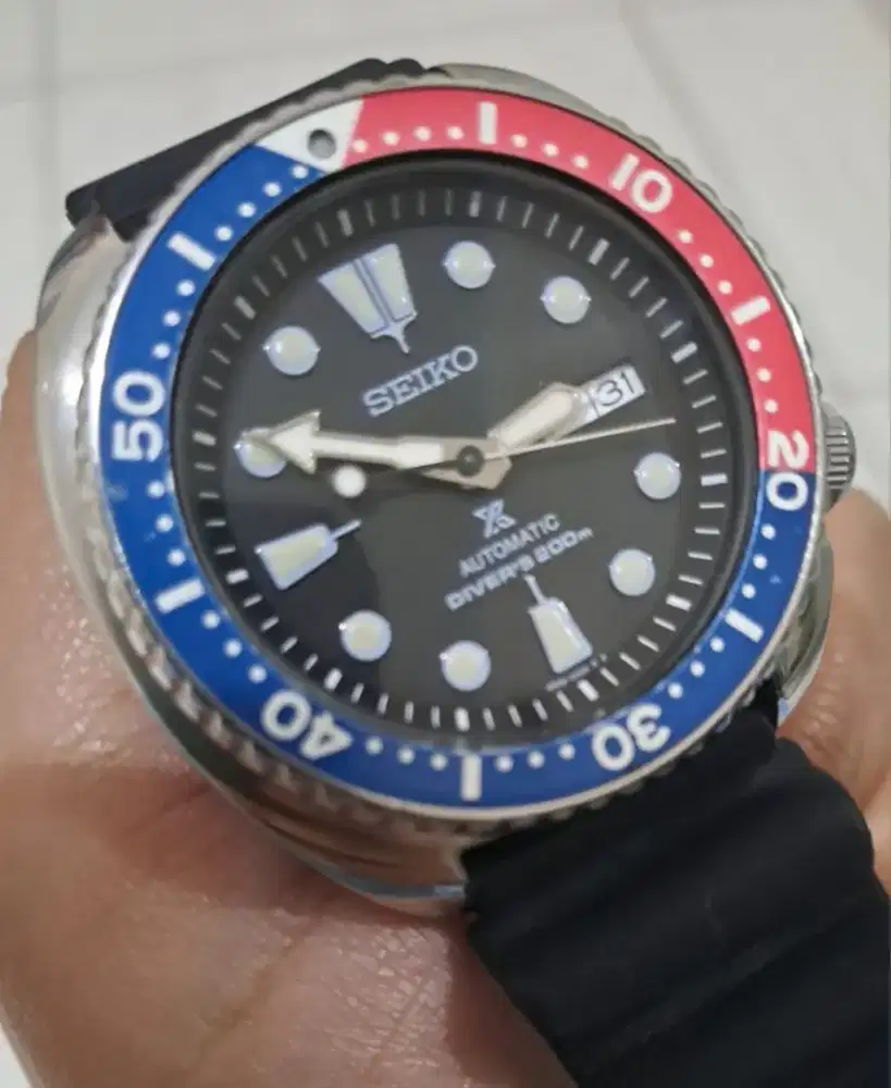 Seiko Turtle Pepsi