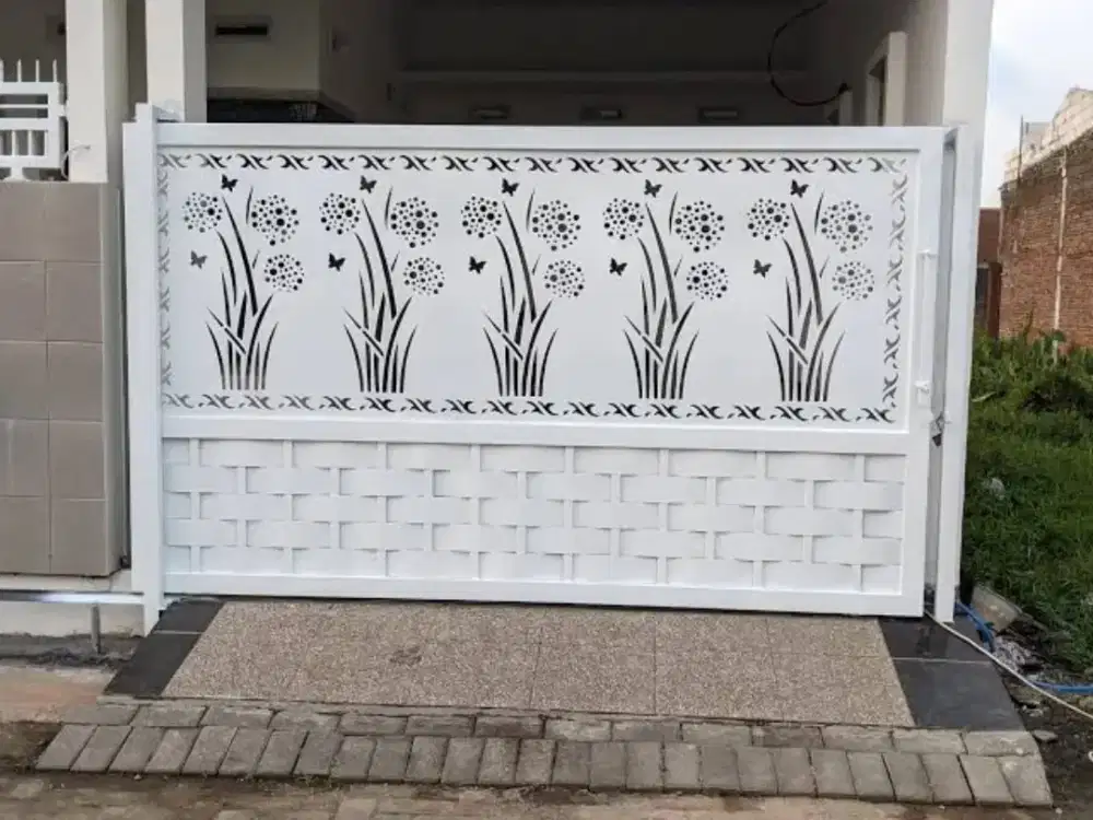 Pagar plat cutting laser