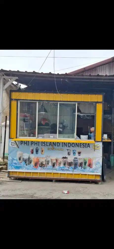 Di jual container minuman ukuran 2.5 m X 1.8  m