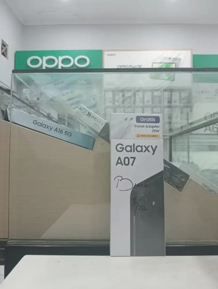 SAMSUNG A07 8/256 NEW MURAH QR GADGET