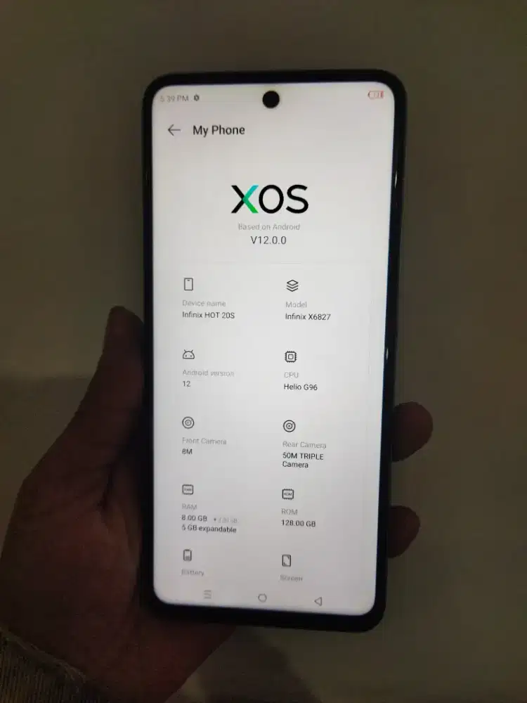 Infinix Hot 20s 8/128Gb