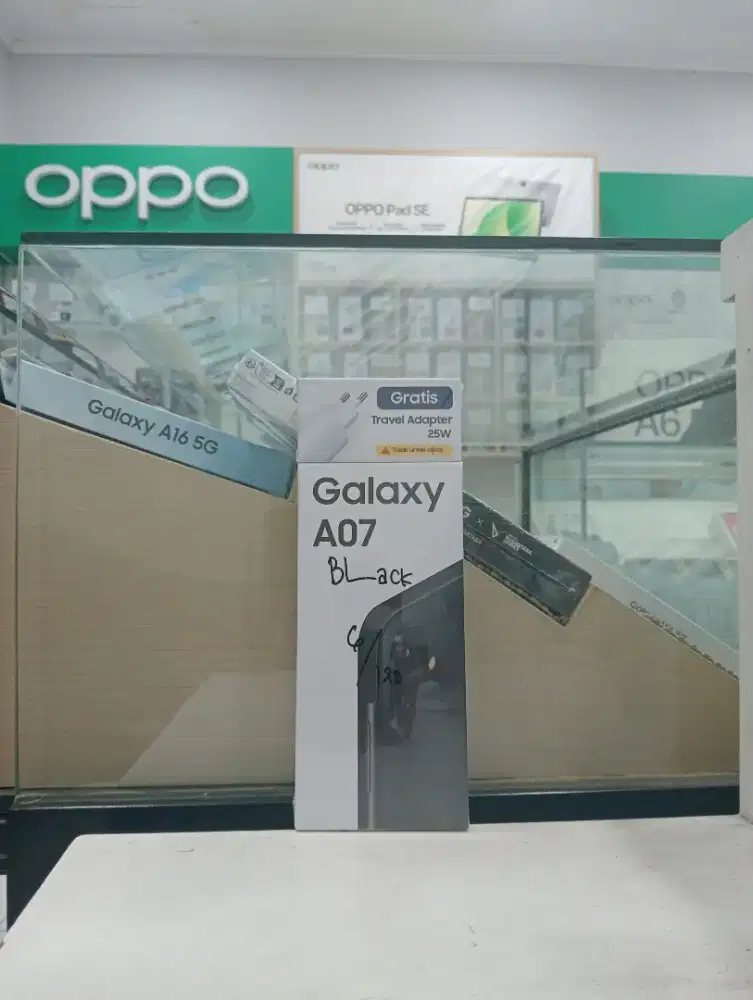 SAMSUNG A07 6/128 NEW MURAH QR GADGET