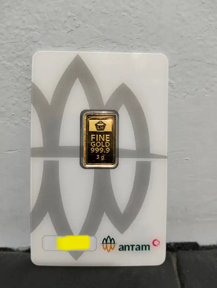 Jual Logam Mulai (LM) Antam 3 Gram Murah