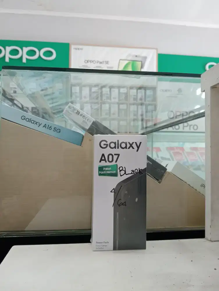 SAMSUNG A07 4/64 (15W) NEW MURAH QR GADGET