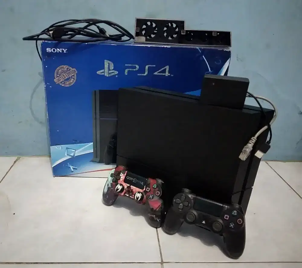 PS4 FAT 1TB FW 11.00 SERI 12 FULL GAME