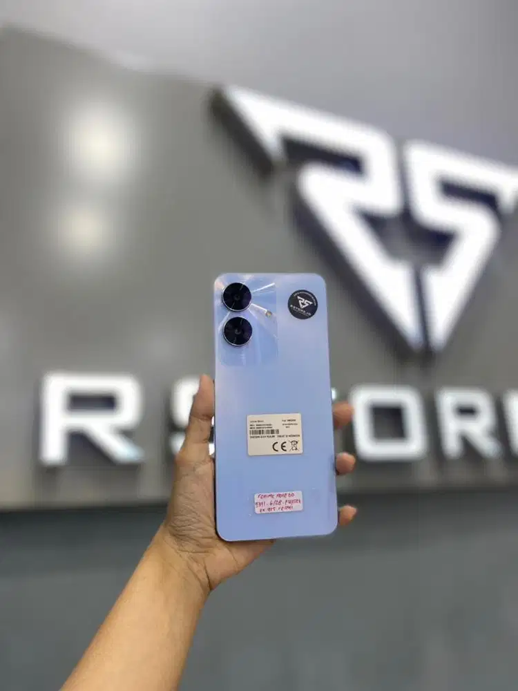 Realme note 60 6/128gb fullset, ex garansi resmi/indonesia
