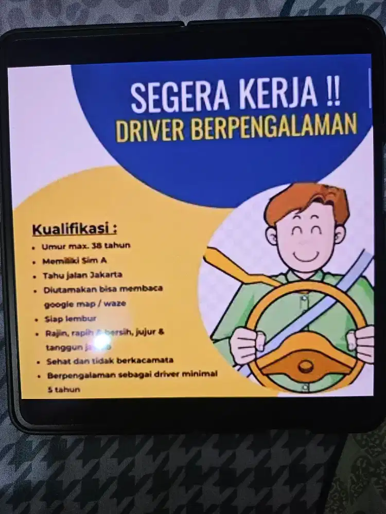 Dicari laki2 bisa packing  dan nyetir mobil manual