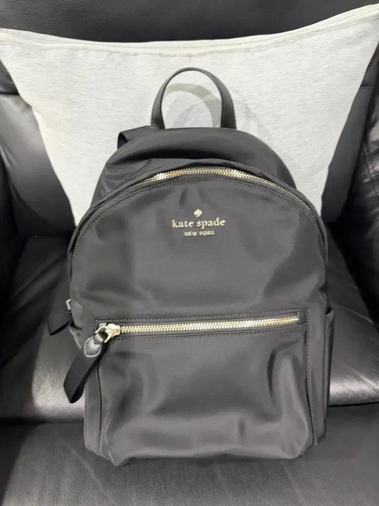 Tas Kate Spade backpack nylon.