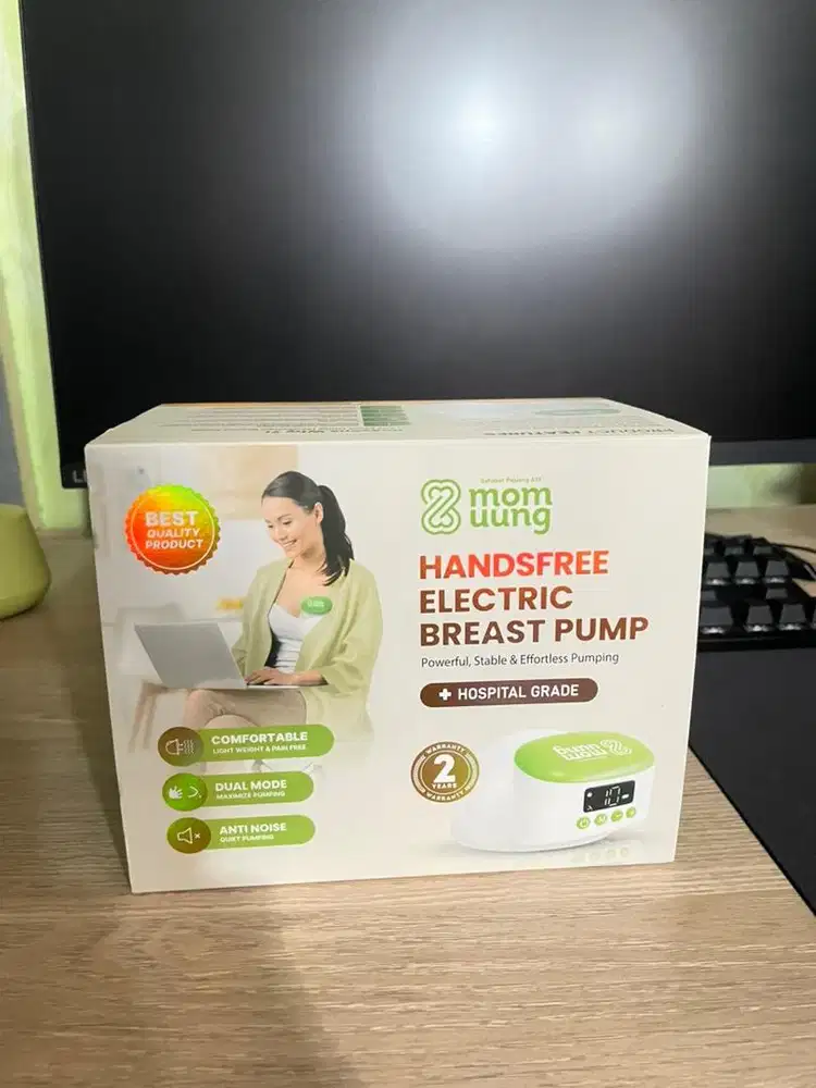 HANDSFREE ELECTRIC BREAST PUMP by Mom uung +hospital grade