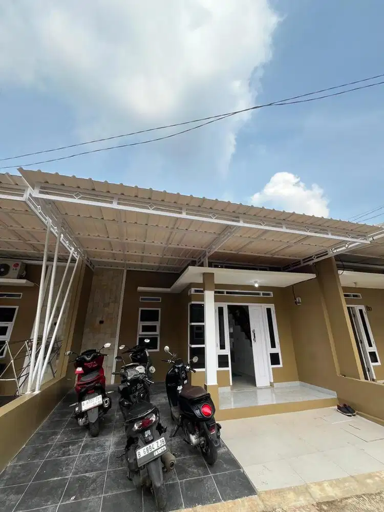 Rumah mezzanin 3 kamar tidur di sawangan depok