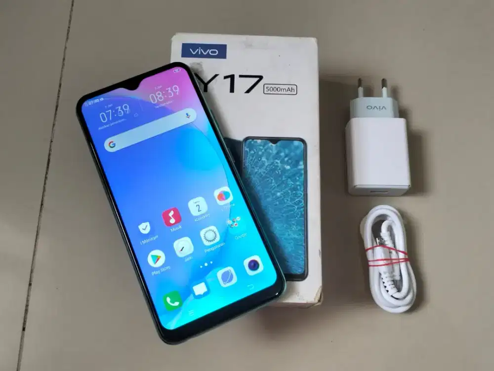 VIVO Y17 RAM 8GB / 256GB 4G LTE Duos 6.35in Fingerprint Face iD, BU