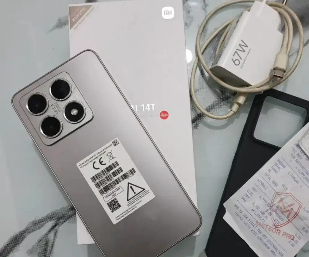 Xiaomi 14T 12GB/512GB Fullset Garansi