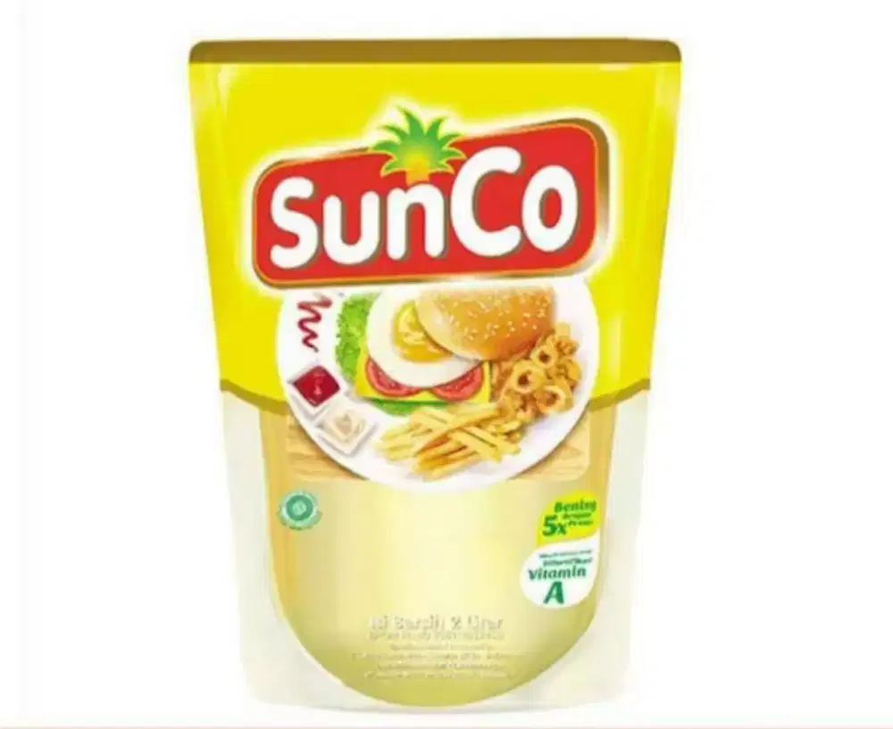 Minyak goreng sunco 2 liter 37.500