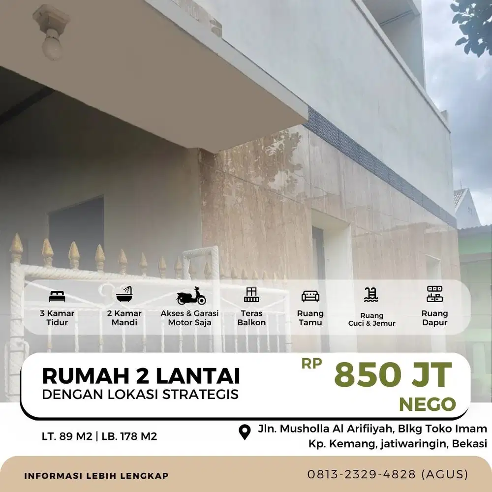 Hunian Strategis Bebas Banjir