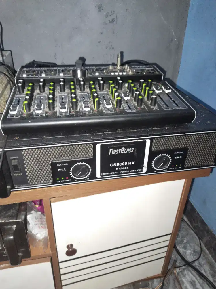 Dijual power buil up cs 8000hx class H