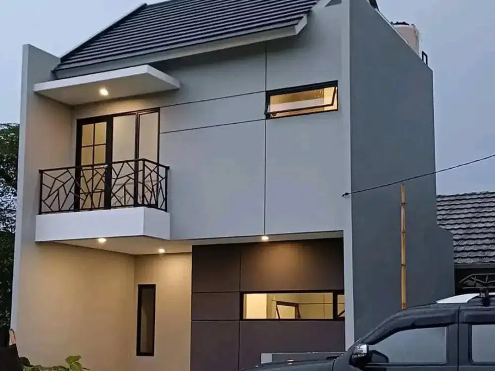 Rumah Baru Dijual Jatikramat Jatibening Jatiasih,Rumah 2 Lantai Siap Huni, Dekat Stasiun LRT Cikunir dan Pintu Toll