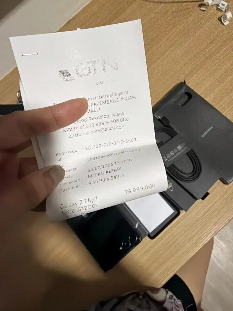 Samsung z Flip 7 512GB black