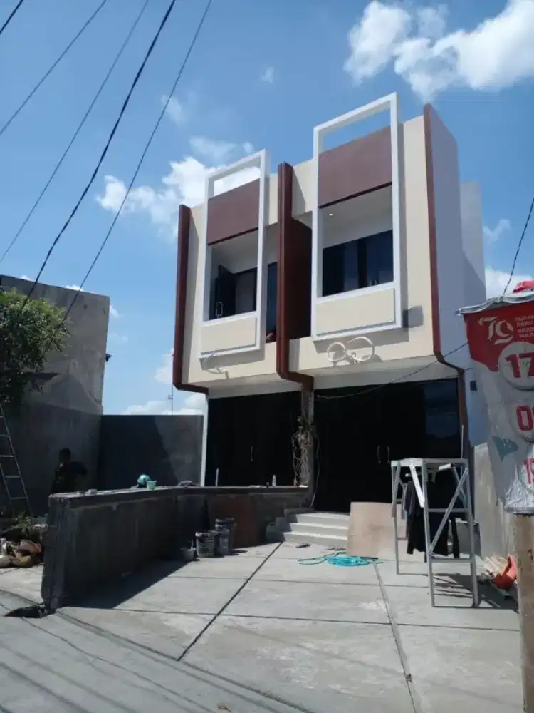 di jual rumah / ruko 2 lantai di jalan kedunghalang bogor kota