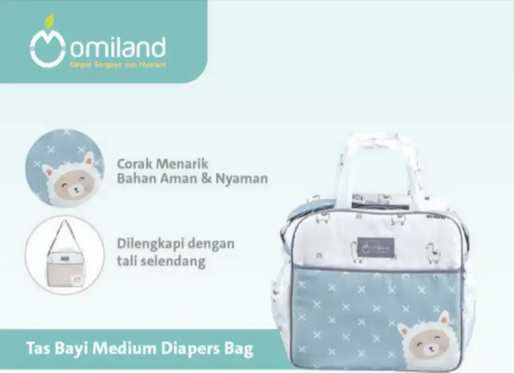 Preloved tas bayi merk omiland type alpaca
